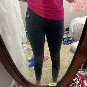 VERY COMFORTABLE! They are a soft legging like pants. gently used.